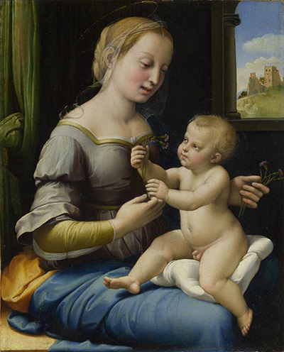 Madonna of the Pinks Raphael